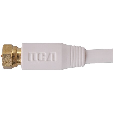 Rca RG6 25 ft. Coaxial Cable (White) VH625WHR